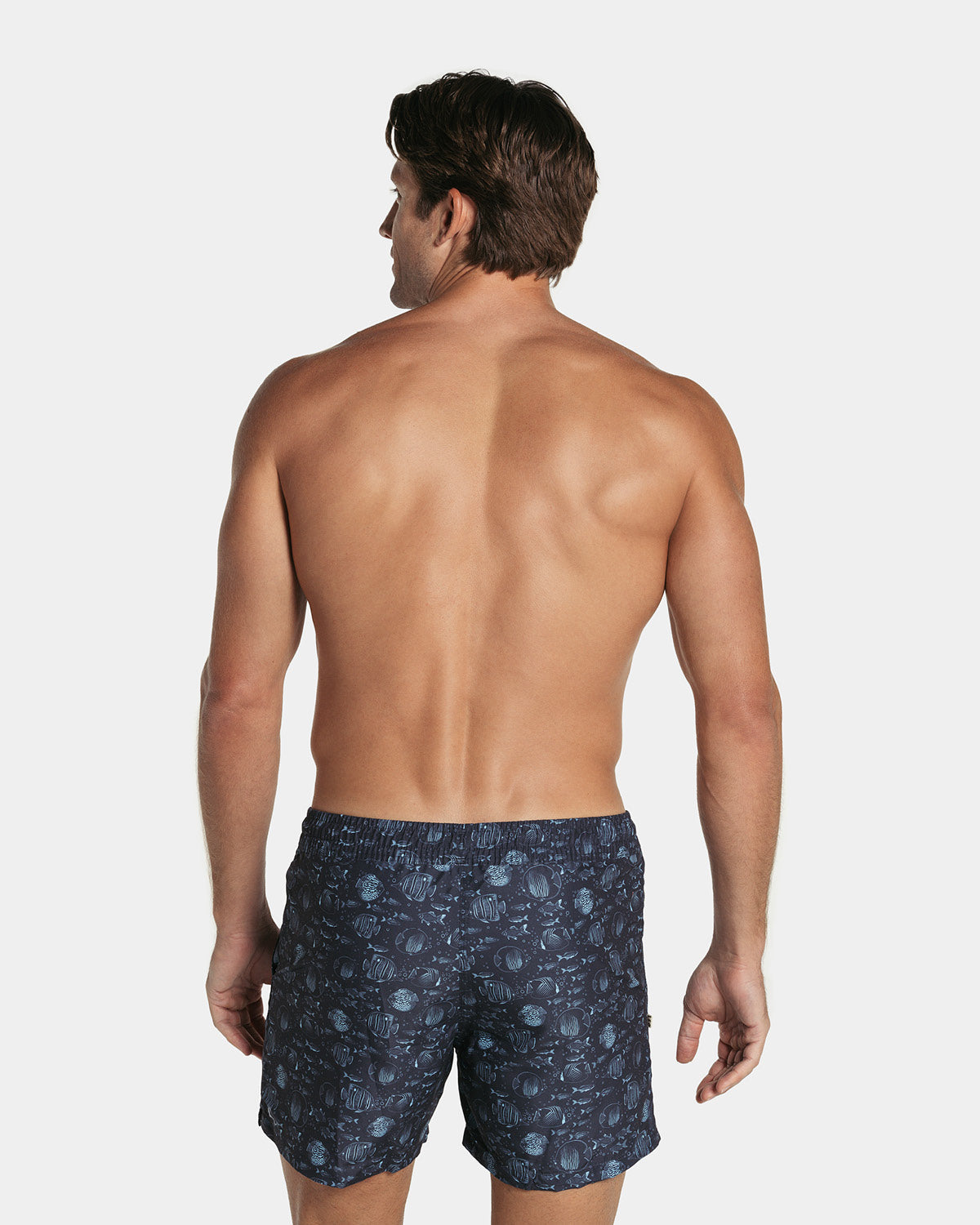 Eco-Friendly Men's Swim Trunks with Soft Inner Mesh Lining - Quick-Dry, Comfortable & Sustainable Swimwear for Beach, Pool & Water Sports