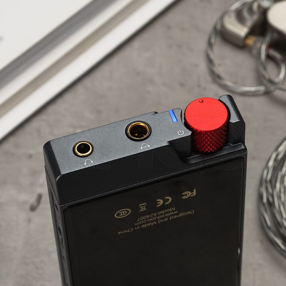 xDuoo XP-2 BAL Bluetooth USB DAC & Balanced Headphone Amplifier with Mic - Hi-Res Audio for Home, Office & Travel Use