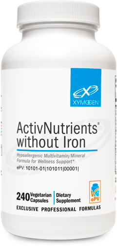 ActivNutrients® Iron-Free Multivitamin Supplement - Essential Daily Nutrition for Adults & Kids - Supports Immune Health, Energy & Wellness - Perfect for Active Lifestyles & Busy Families