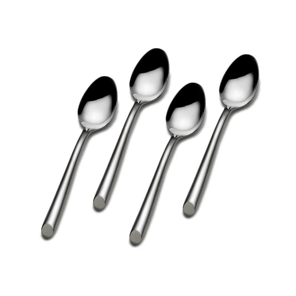 4-Piece Mini Coffee Spoon Set - Elegant Small Espresso Spoons for Coffee, Tea, Desserts - Perfect for Home, Café, or Gifting
