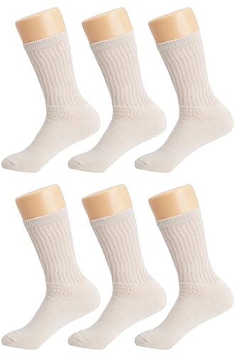 Ecru 6 Pairs