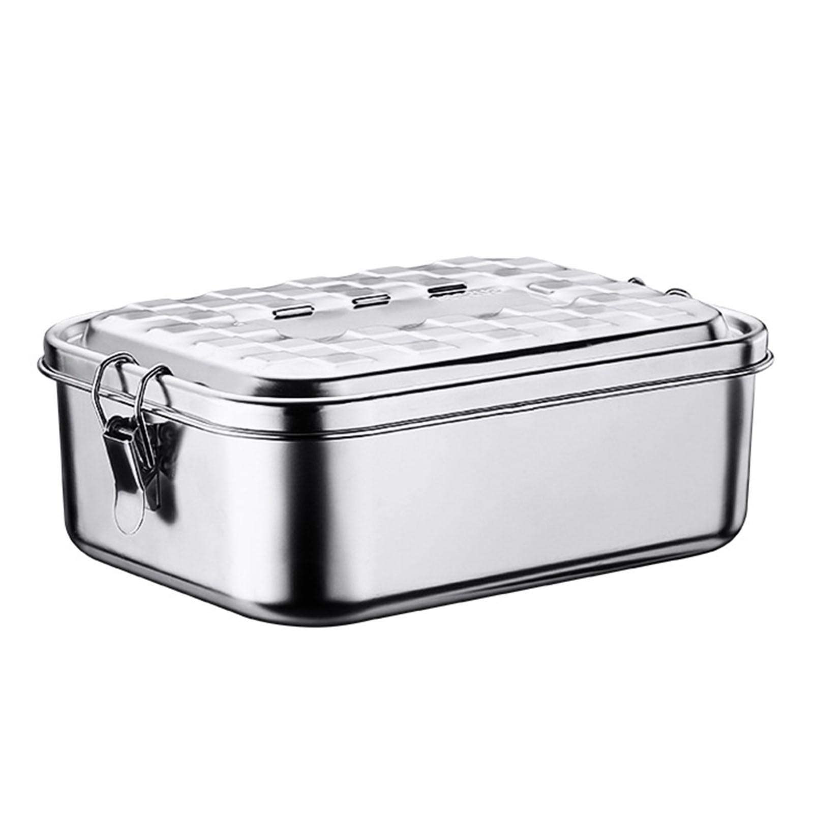 AnHuaYK 304 Stainless Steel Lunch Box - Leakproof Bento Box for Kids & Adults - 1400ml Insulated Food Container for Work, School, Picnic, Camping & Outdoor Activities - Durable & Eco-Friendly Meal Prep Solution