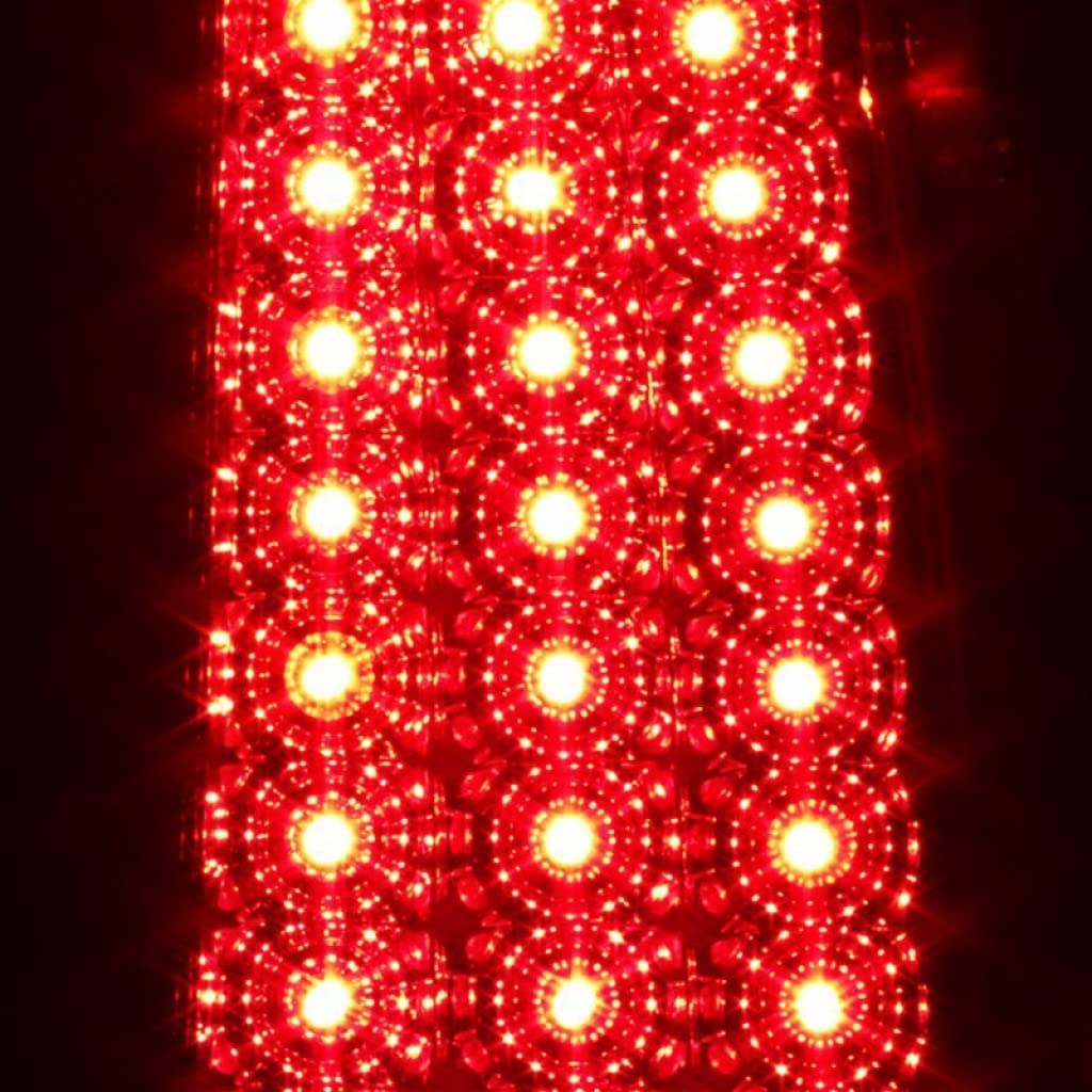Xtune LED Tail Lights for Chevy Silverado 1500/2500/3500 (1999-2002) - Pair with Sequential Turn Signals | ALT-ON-CS99-LED-RC | 5008831 | Upgrade Your Truck's Style & Safety for Night Driving