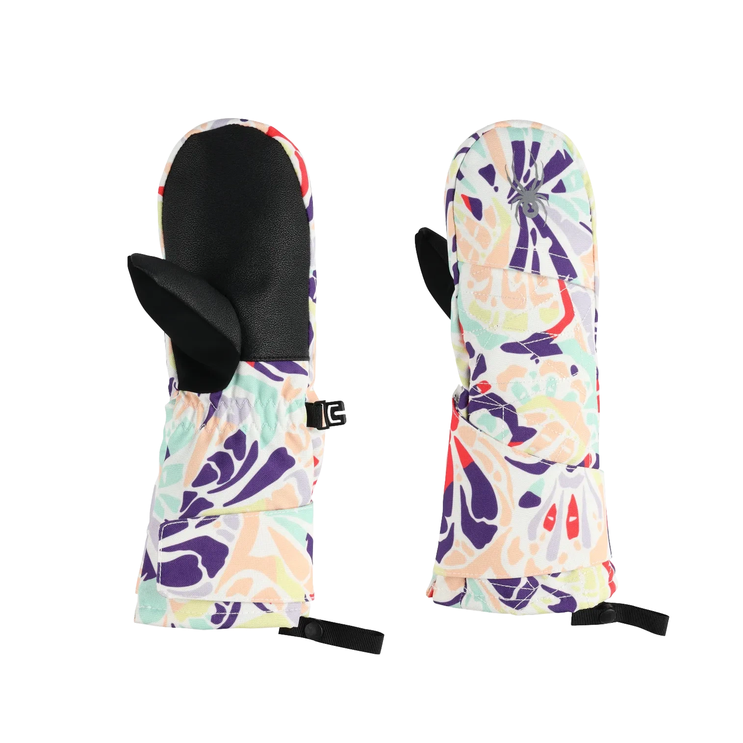 Spyder Junior Toddler Cubby Ski Mittens 2025 - Warm Waterproof Winter Gloves for Kids - Perfect for Snowboarding, Skiing & Outdoor Play