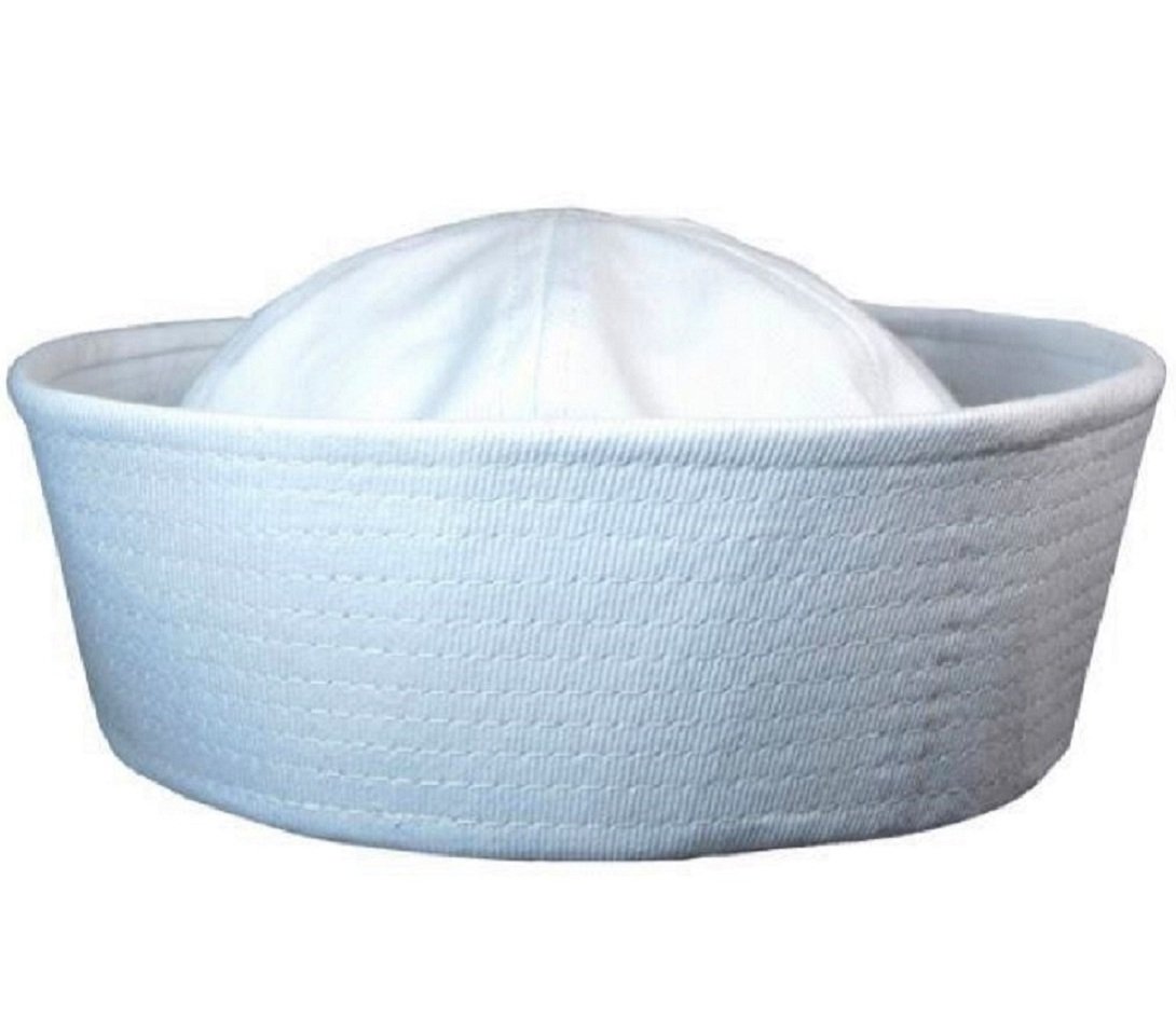 12 Pack White Sailor Hats - Funny Party Hats for Kids & Adults - Perfect for Costume Parties, Nautical Themed Events & Halloween Celebrations
