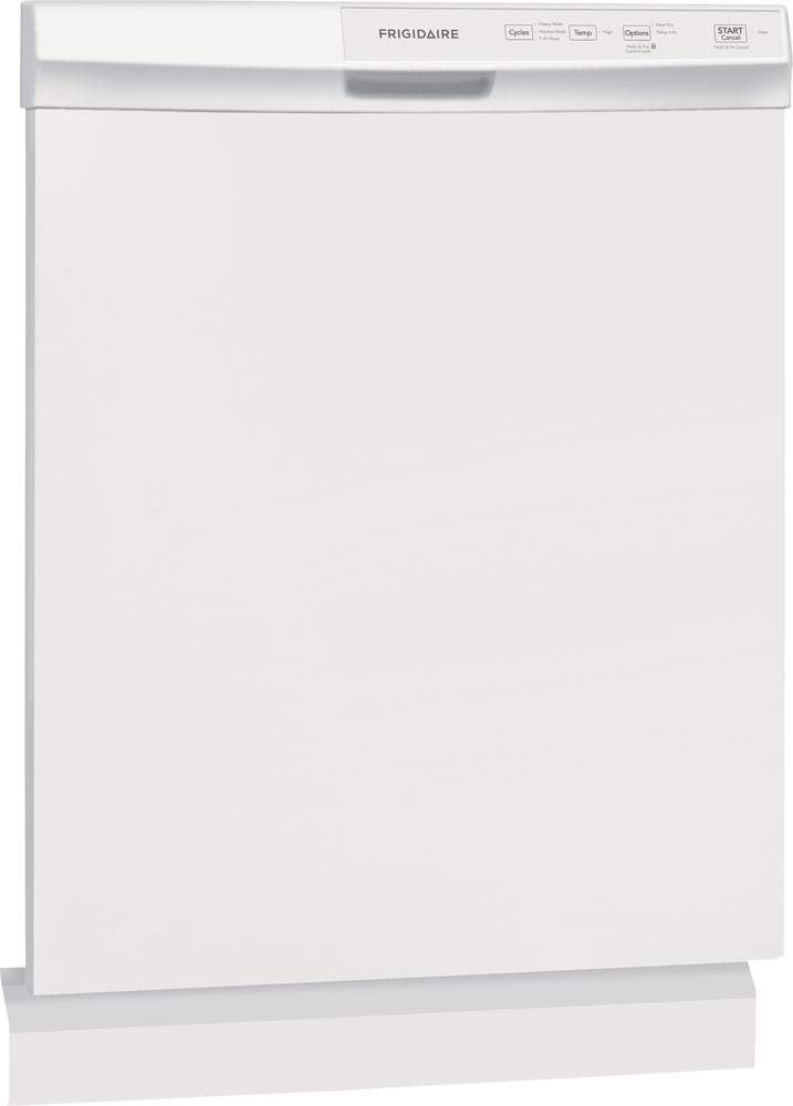 Frigidaire FFCD2413UW 24 Inch Built-In Dishwasher in White - Perfect for Modern Kitchens and Small Spaces