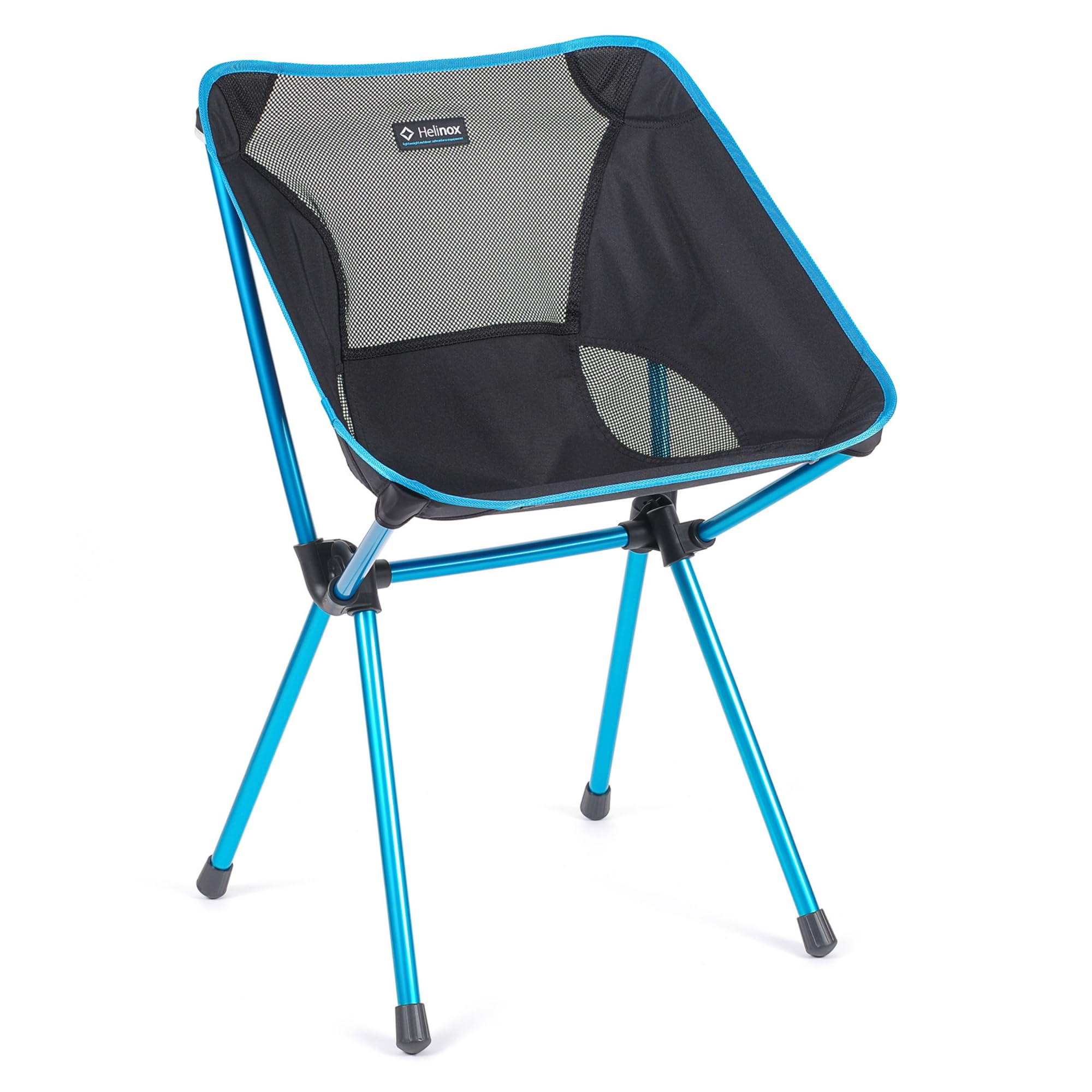 Helinox Café Chair - Lightweight, Collapsible Outdoor Dining Chair for Camping, Picnics & Travel - Compact & Portable - Black