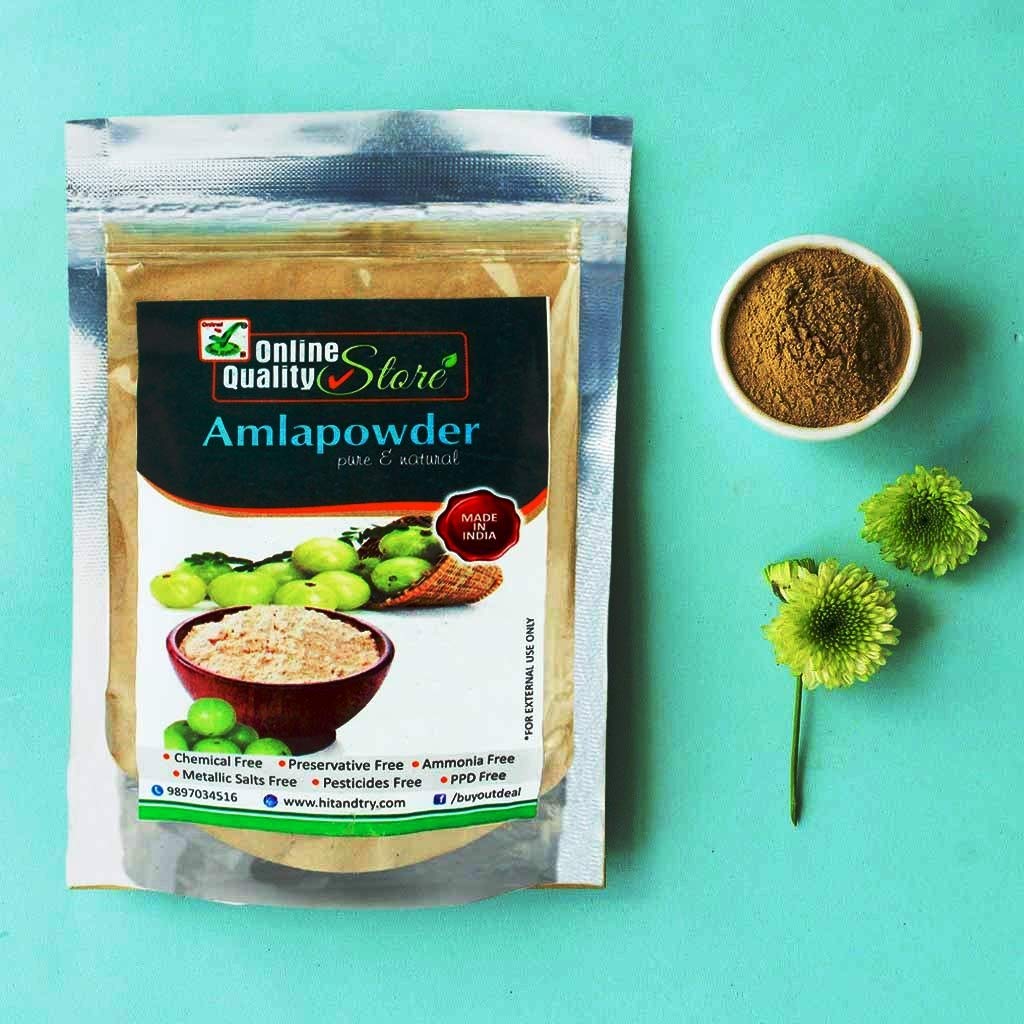 Premium Organic Amla Powder for Hair Growth (600g) - Natural Ayurvedic Treatment for Stronger, Healthier Hair | Perfect for DIY Hair Masks, Oils & Scalp Treatments