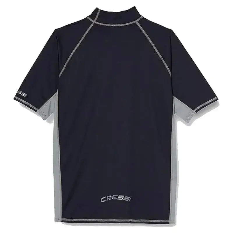 Men's Cressi Rashguard Swim Shirt - UPF 50+ Sun Protection Quick-Dry Pool & Beach Top for Swimming, Surfing & Water Sports