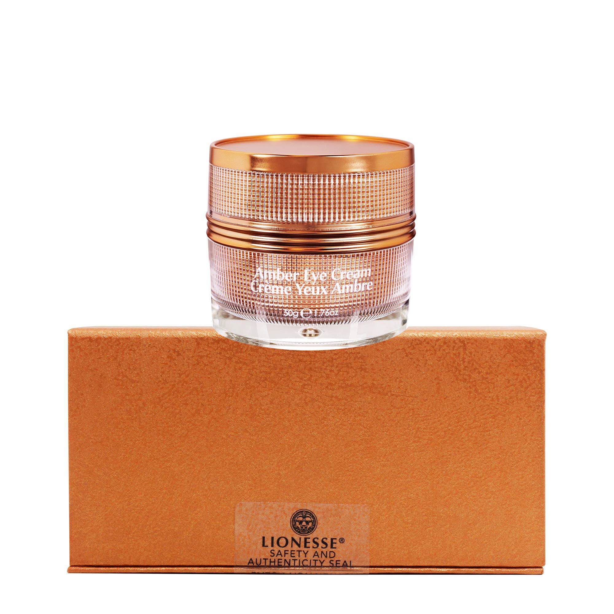 Gem Amber Dark Circle Eye Cream with Vitamin A, Vitamin E & Caffeine - Brightening & Anti-Aging Treatment for Puffy Eyes & Dark Circles - Perfect for Nighttime Skincare Routine & Travel