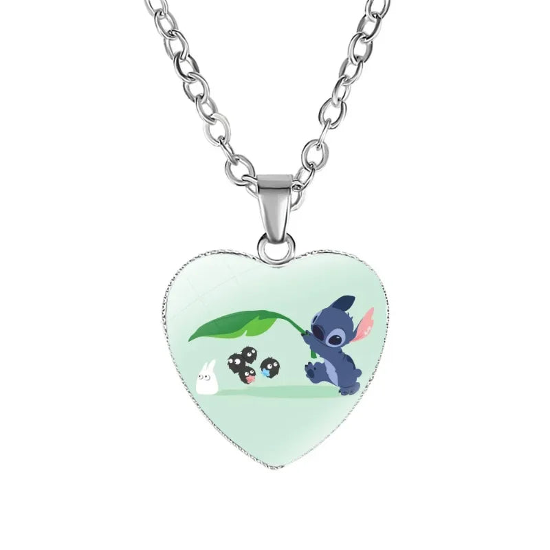 Elegant Glass Heart Pendant Necklace - Handmade Crystal Jewelry for Women, Perfect Gift for Valentine's Day, Anniversary & Special Occasions | Wear for Date Nights, Weddings & Romantic Events