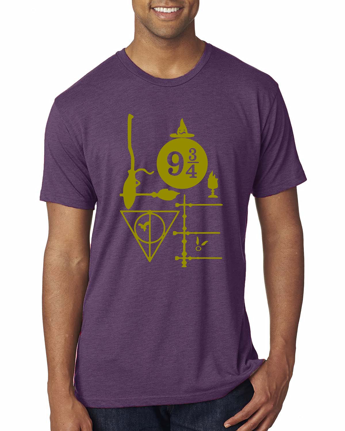 Wizard Fan T-Shirt - Premium Tri-Blend Pop Culture Graphic Tee for Men | Soft & Stylish Casual Wear for Fans, Gifts & Everyday Outfits