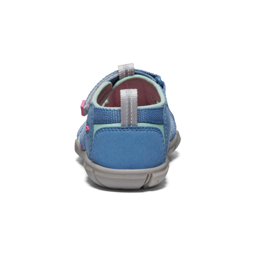 Little Kids' Seacamp II CNX Water Shoes - Coronet Blue/Hot Pink - Lightweight & Quick-Dry for Beach, Pool & Outdoor Play