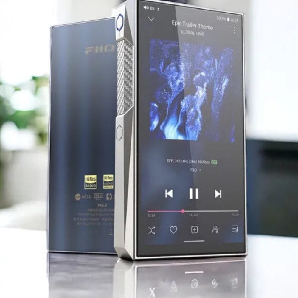 FiiO M23 High Resolution Portable Music Player with AK4191EQ+AK4499EX DAC - Perfect for Audiophiles & Travel Listening