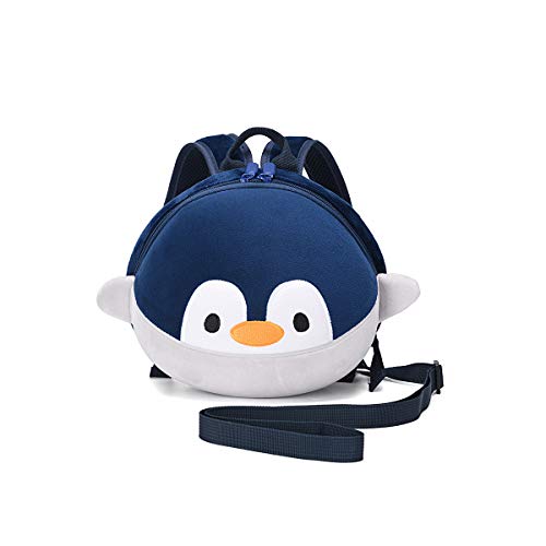**Cute Penguin Toddler Backpack Leash - Adjustable Child Safety Harness for Walking & Travel - Anti-Lost Preschooler Backpack with Leash for Boys & Girls - Perfect for Park, Mall & Airports**