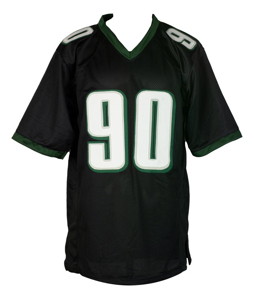 Jordan Davis Autographed Black Pro Style Football Jersey - Certified by JSA - Perfect for Collectors, Fans, and Sports Memorabilia Displays