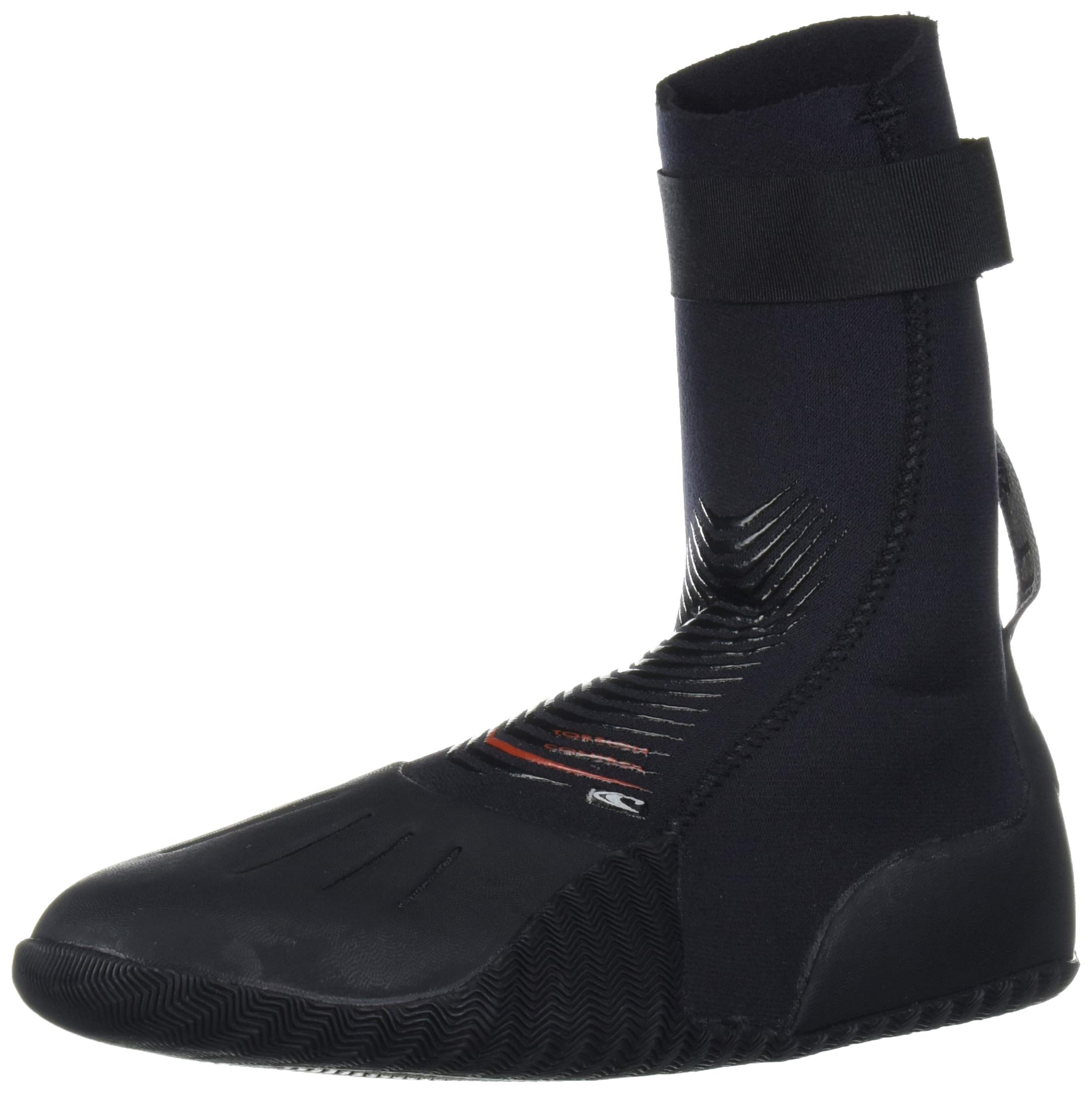 O'Neill Heat 3mm Round Toe Booties - Women's Neoprene Winter Boots for Surfing, Diving & Cold Water Activities - Waterproof & Warm Wading Shoes for Beach, Fishing & Outdoor Adventures