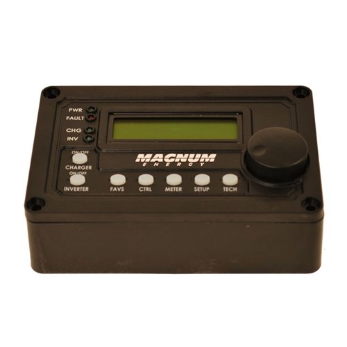 Magnum Energy ME-ARC50 Advanced Solar Charge Controller Remote - Digital LCD Display with 50ft Cable for RV, Boat & Off-Grid Power Systems | Solar Panel Monitoring & Battery Management