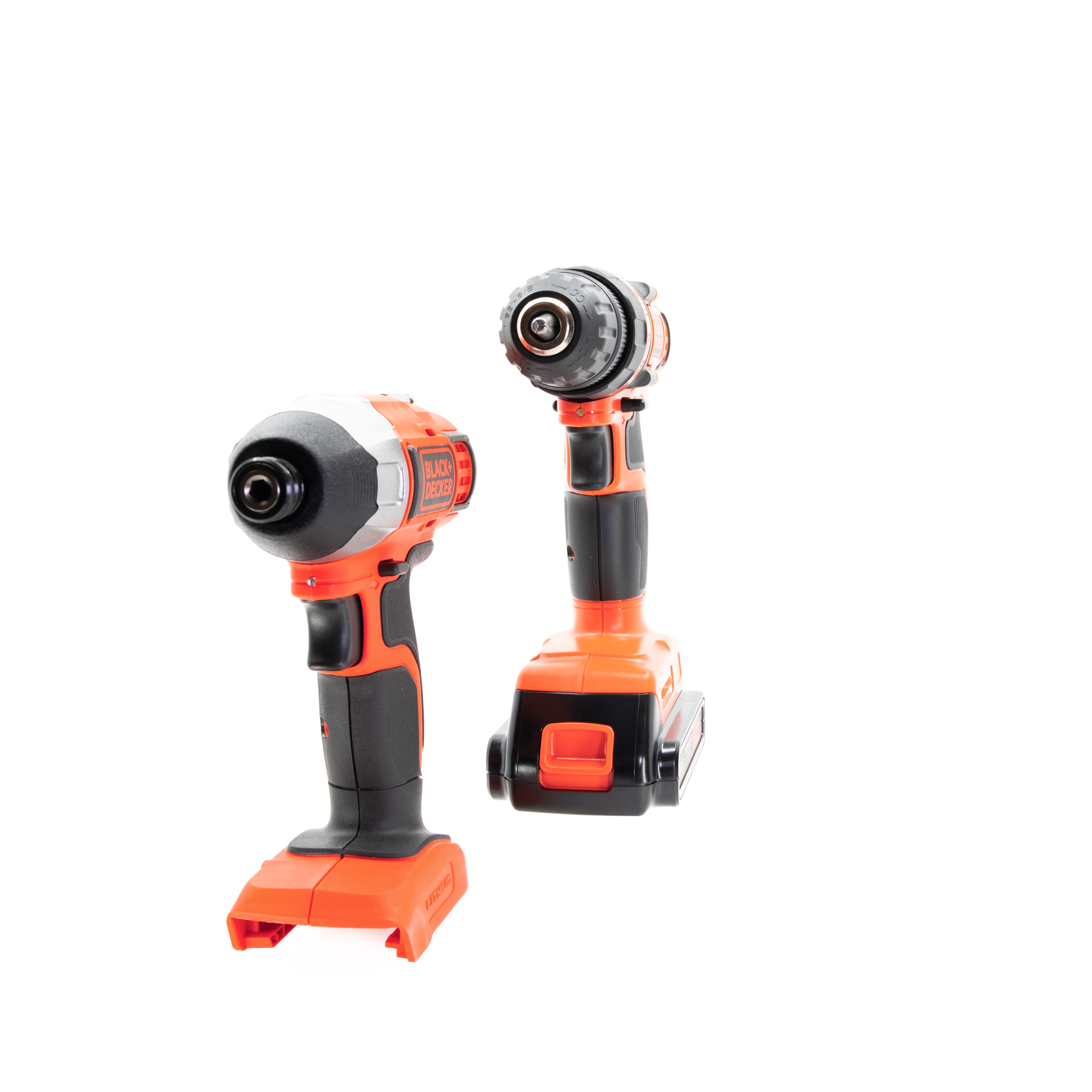 20V MAX Cordless Drill and Impact Driver Combo Kit with Battery and Charger - Powerful Electric Screwdriver Set for Home DIY, Construction & Woodworking Projects