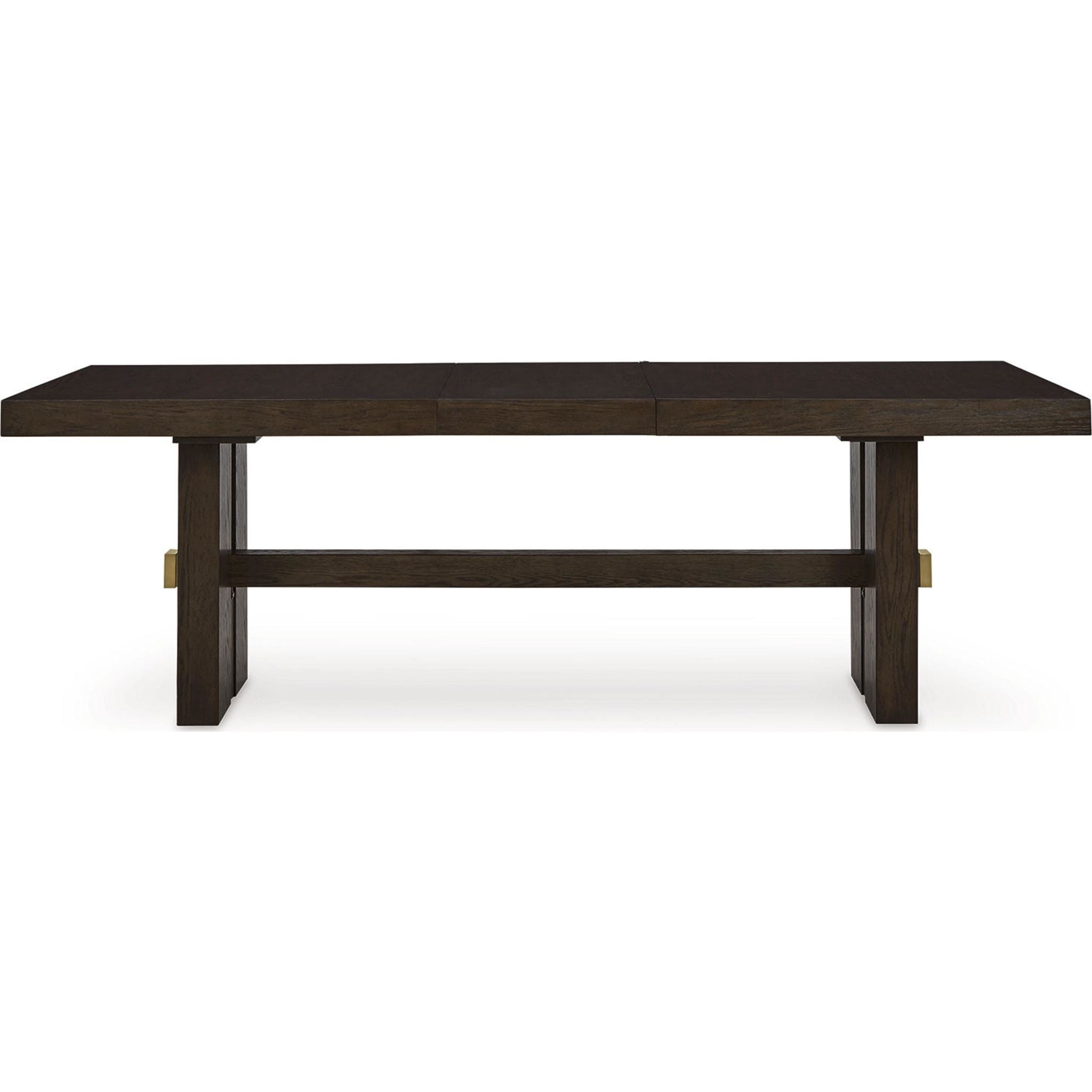 Burkhaus Extendable Dining Table - Expandable Wooden Kitchen Table for 6 to 8 People - Perfect for Family Dinners & Entertaining Guests