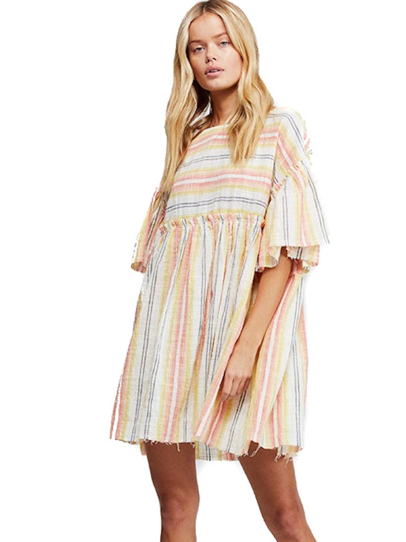 Free People Women's Summer Nights Dress - Flowy Boho Maxi Dress for Beach, Vacation & Date Night | Lightweight & Comfortable Summer Dress