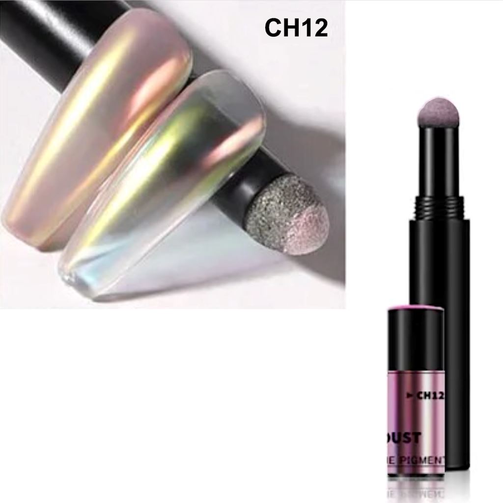 Aurora Chrome Mirror Pigment Pen - Metallic Gel Pens for Journaling, Calligraphy & Art - Perfect for Bullet Journals, Scrapbooking & DIY Crafts