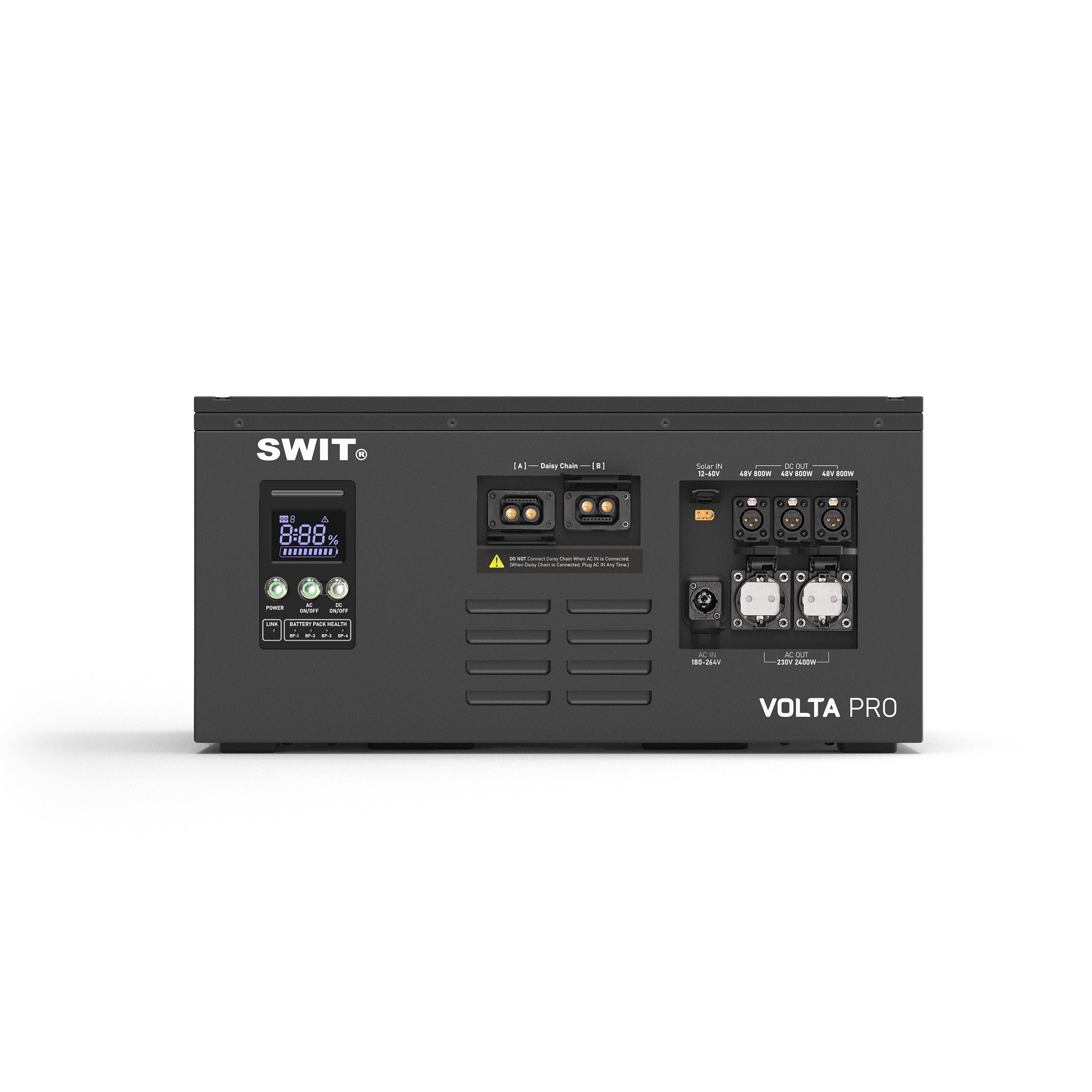 VOLTA PRO 9000Wh Portable Power Station with 4 Expandable Battery Packs - Solar Generator for Home Backup, RV Camping & Outdoor Adventures (Special Order)