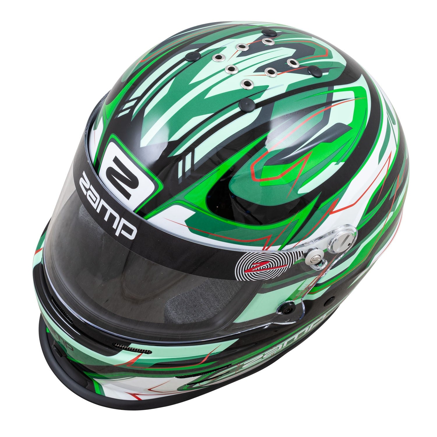 Zamp RZ 42Y C4 Youth Snell CMR2016 Certified Racing Helmet - Lightweight & Durable for Karting, Motocross & Junior Motorsports