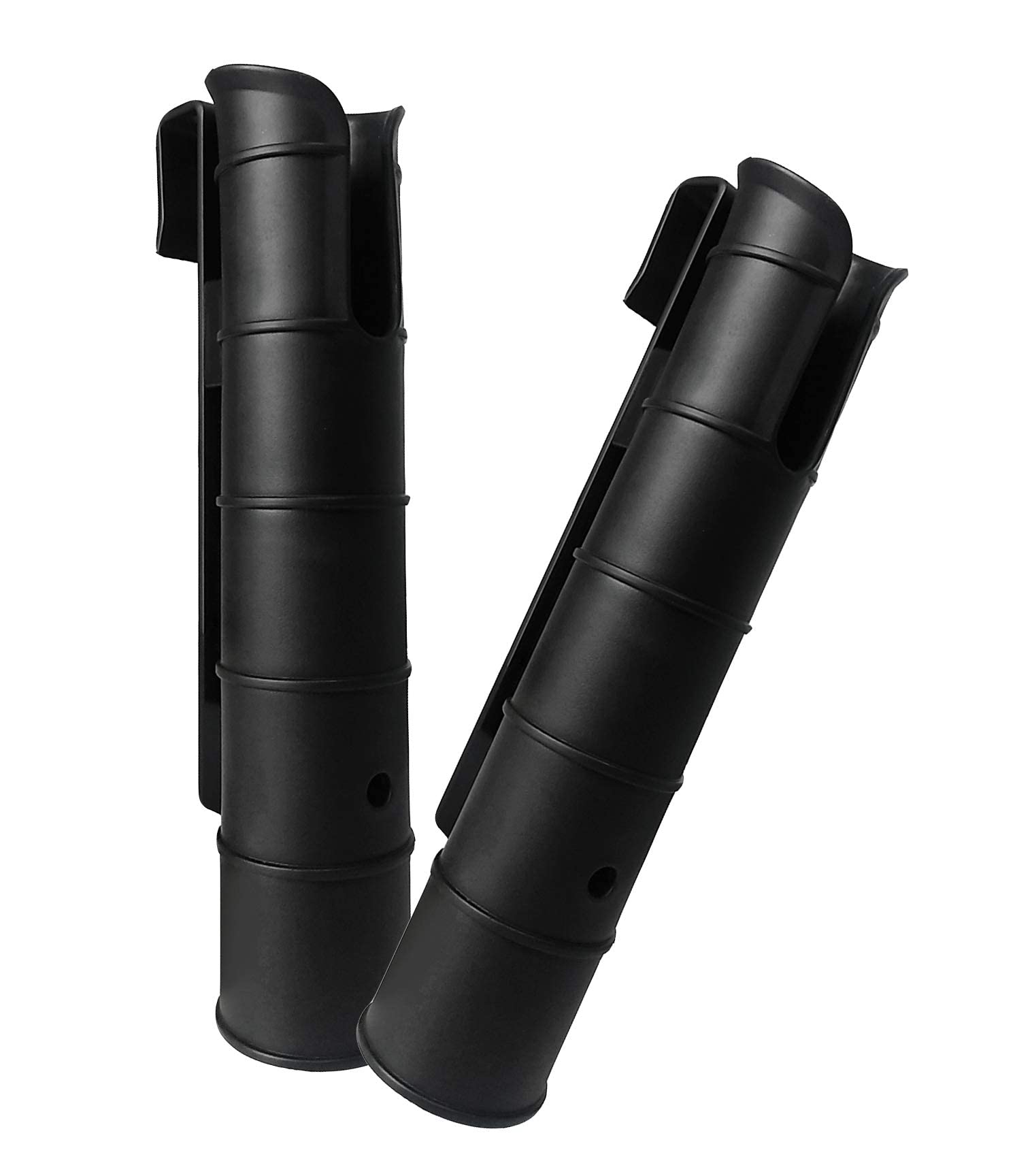 Swess Cooler Fishing Rod Holder Attachment - 2 Pack Black, Compatible with Coolers Featuring Tie-Down Slots, Perfect for Outdoor Fishing Trips and Beach Adventures