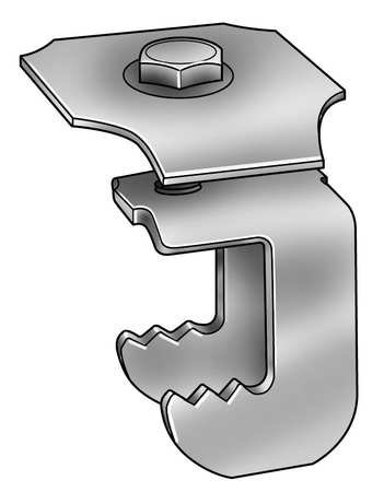 Stainless Steel Grating Clips - 1 1/2 Inch Height, Pack of 50 - Heavy Duty G-Clips for Metal Grating, Walkways & Industrial Flooring - Secure Grating Fasteners for Construction & Safety Applications