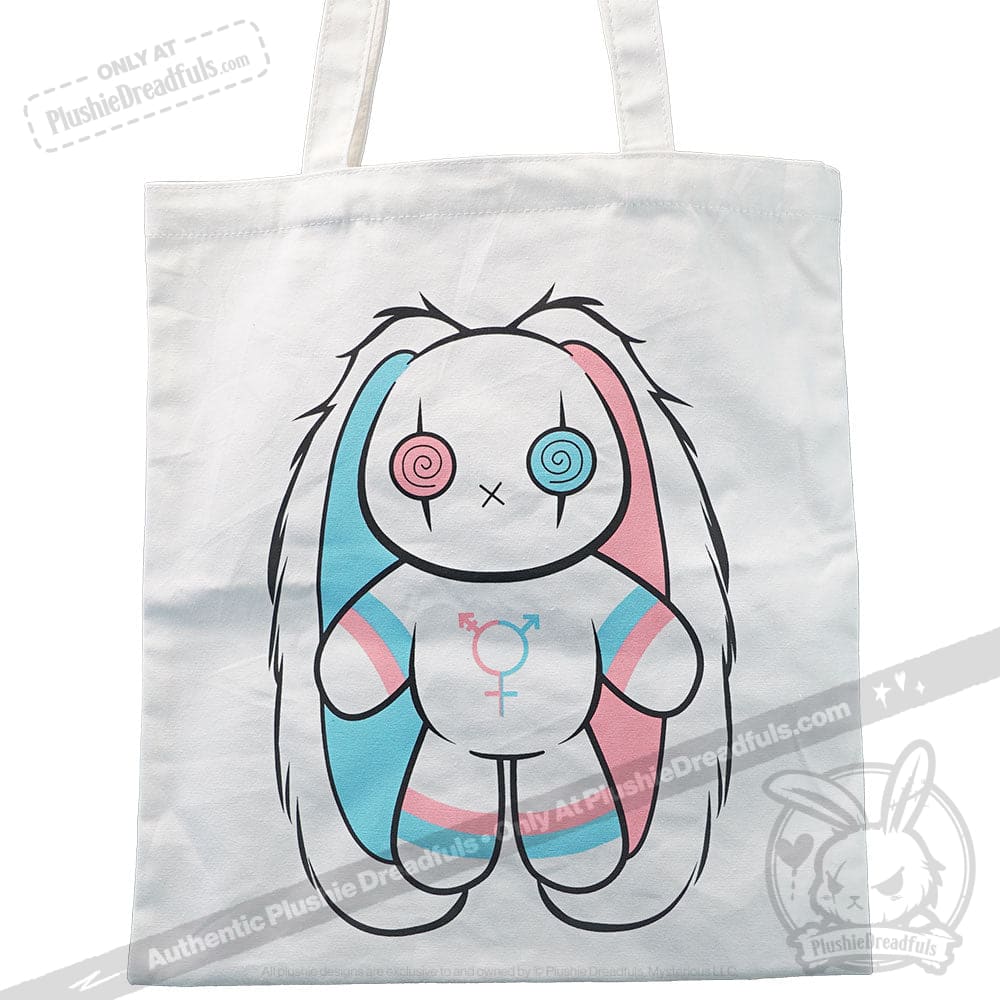 Plushie Dreadfuls Gender Dysphoria Rabbit - Soft Stuffed Animal Toy for Comfort & Support | Perfect for Therapy, LGBTQ+ Pride, and Emotional Healing