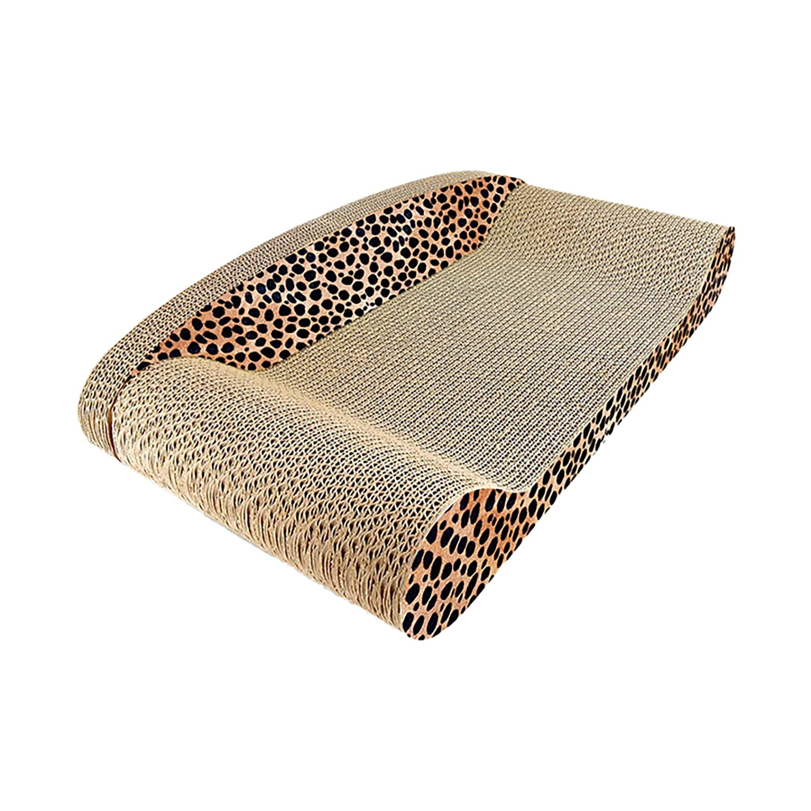 Muodu Cat Shape Activity Scratching Board - Sofa & Sleeping Pet Scratching Post for Cats & Large Dogs - Multicolor One Size - Perfect for Playtime, Napping & Protecting Furniture