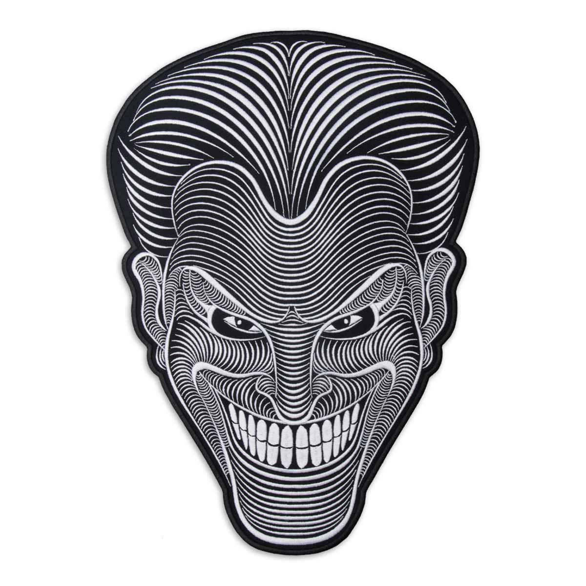 Batman Joker Head Embroidered Iron On Patch - 9