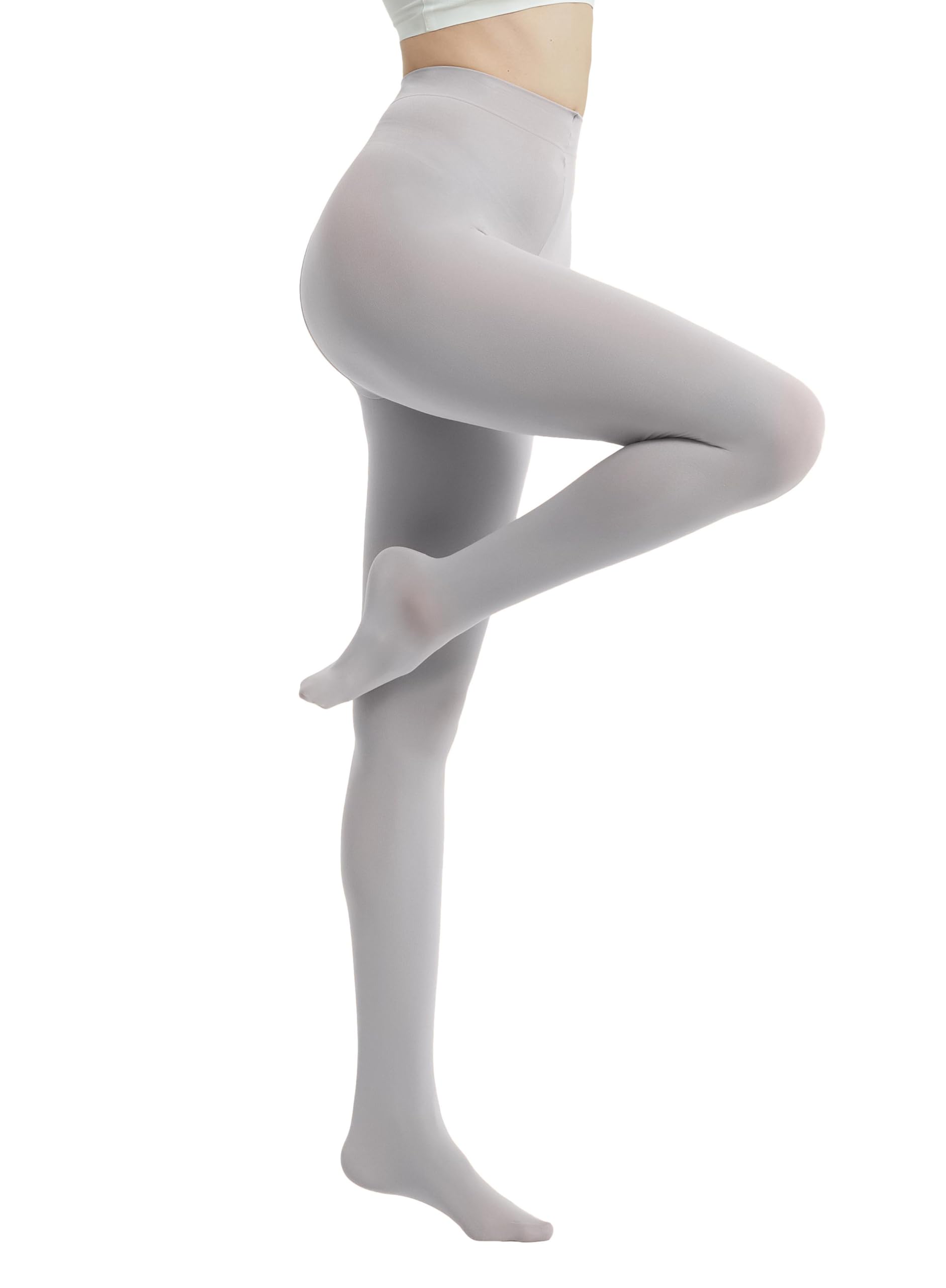 80D Semi Opaque Tights for Women - Stretchable High Waist Stockings, Soft Pantyhose with 20+ Color Options | Perfect for Work, Daily Wear & Fashion Outfits