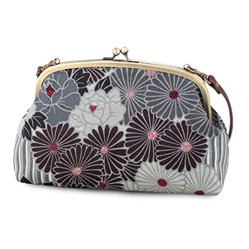 Retro Flower Black