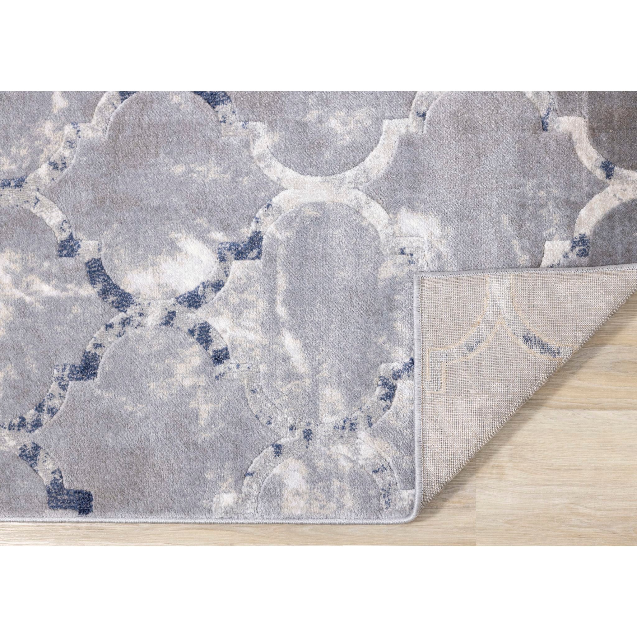 Alida 8'x10' Area Rug - Soft Modern Living Room Rug for Home Decor, Bedroom, Office | Non-Slip Comfortable Floor Carpet