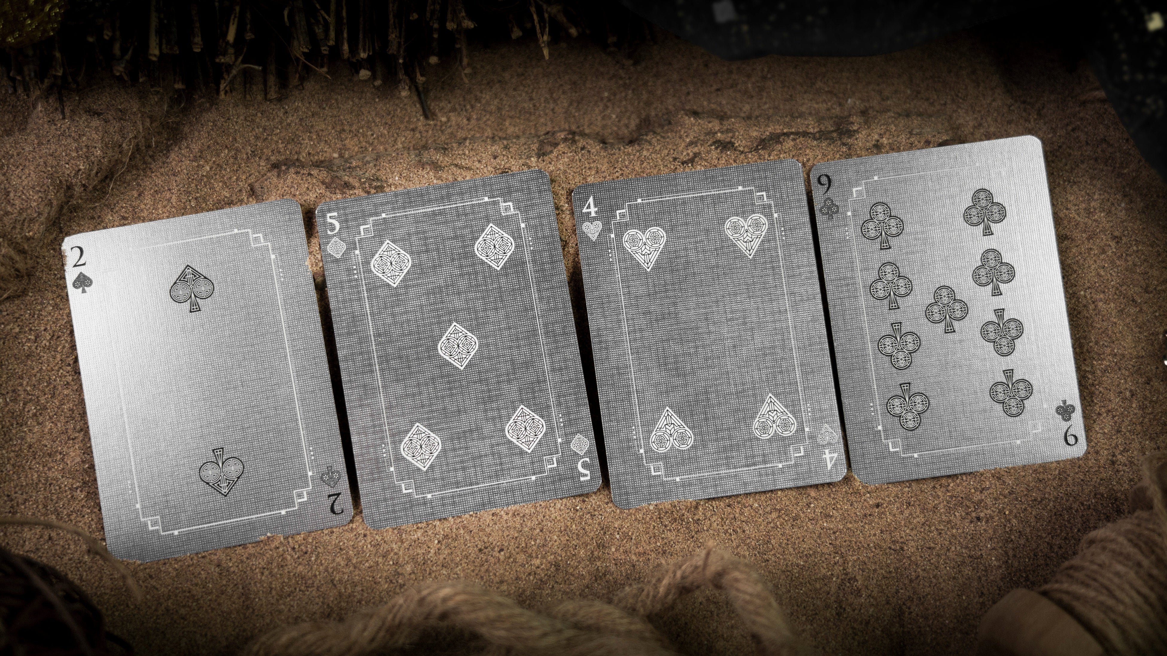 Premium Silk Wooden Boxset by Ark Playing Cards - Luxury Collectible Card Holder for Poker, Magic, and Gift Giving