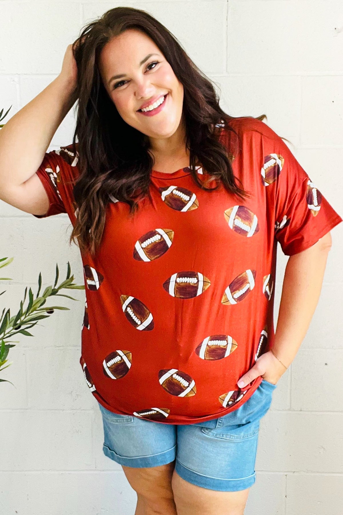 Auburn Tigers Football Game Day Knit Top - Comfortable & Stylish Fan Apparel for Tailgating, Parties & College Sports Events