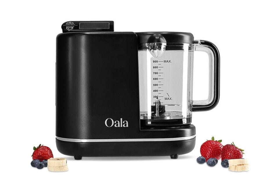 Oala Digital Baby Food Maker - Smart Baby Food Processor with Timer & Auto Shut-Off for Homemade Purees & Meals - Perfect for Infants & Toddlers at Home or Travel