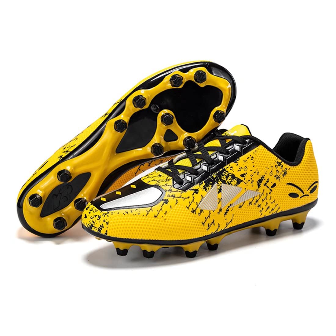 TOLLN Men's & Youth Football Soccer Cleats - Lightweight, Durable for Turf & Grass - Perfect for Training, Matches & Outdoor Sports