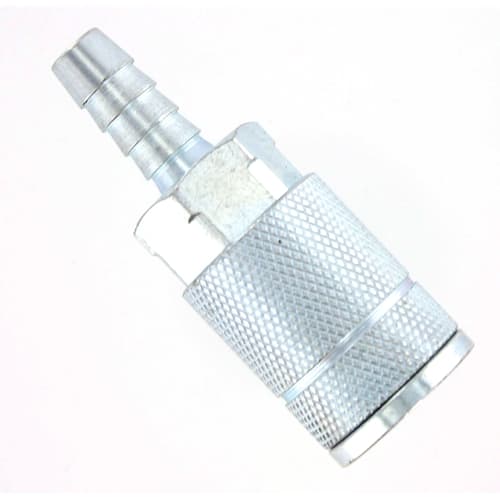 Amflo C6 44 3/8 Inch Type G Steel Hose Barb Coupler - High Pressure Hydraulic Fittings for Industrial and Agricultural Equipment