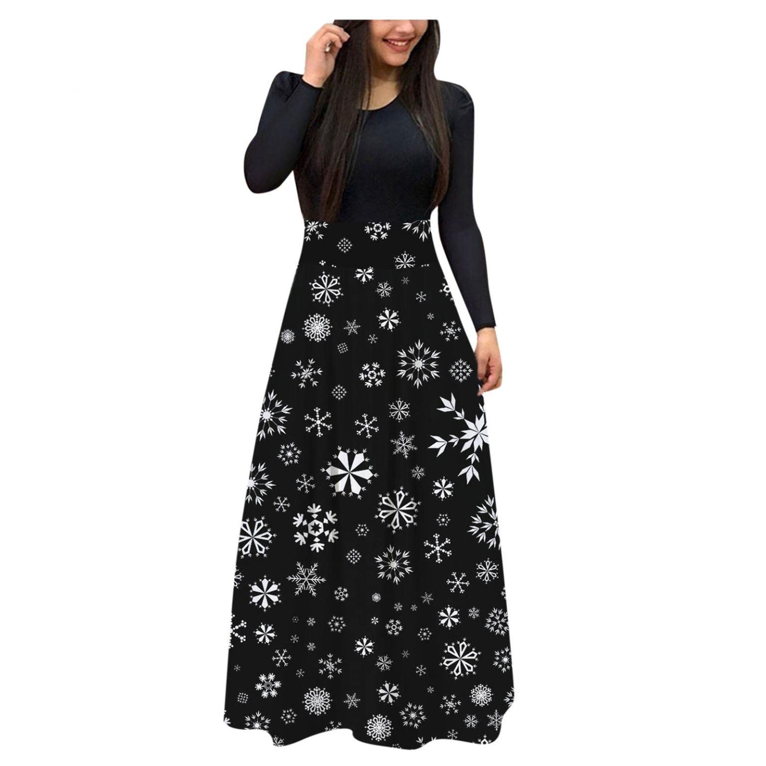 Elegant ORT Long Sleeve V-Neck Homecoming Dresses for Women | Winter Formal Christmas Party Gowns | Perfect for Holiday Celebrations, Prom Nights & Special Occasions