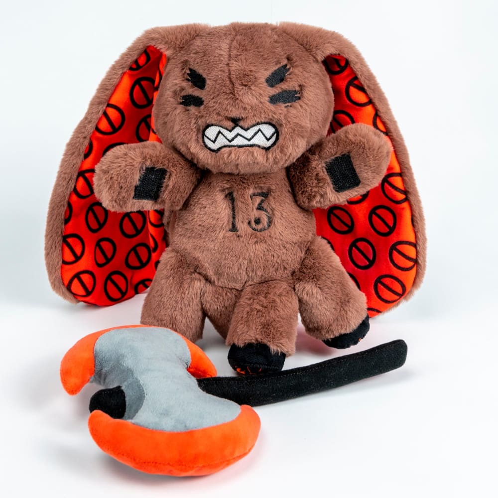 Plushie Dreadfuls Misophonia Rabbit - Soft Stuffed Animal Toy for Anxiety Relief, Sensory Comfort & Emotional Support | Perfect for Kids, Teens & Adults with Sound Sensitivity Disorders