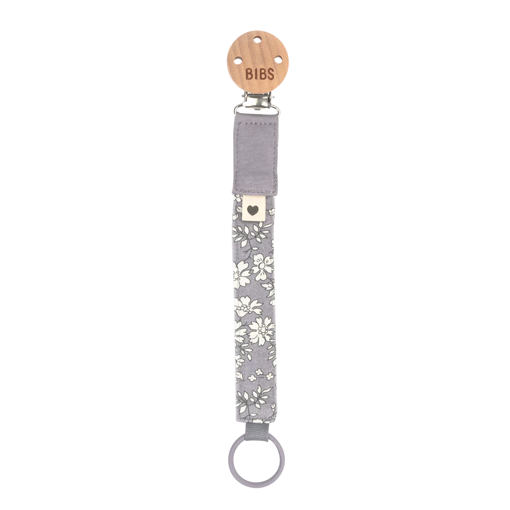 BIBS x Liberty Pacifier Clip - Stylish Baby Accessory for Secure Pacifier Attachment | Perfect for Strollers, Car Seats & Diaper Bags