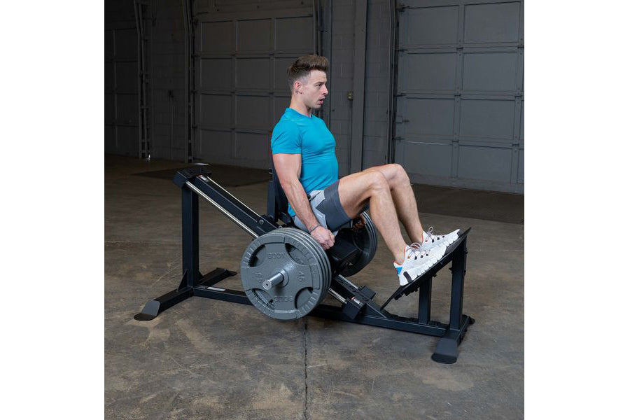 Body Solid GCLP100 Compact Leg Press and Hack Squat Machine for Home Gym - Strength Training Equipment for Legs, Glutes & Lower Body Workouts