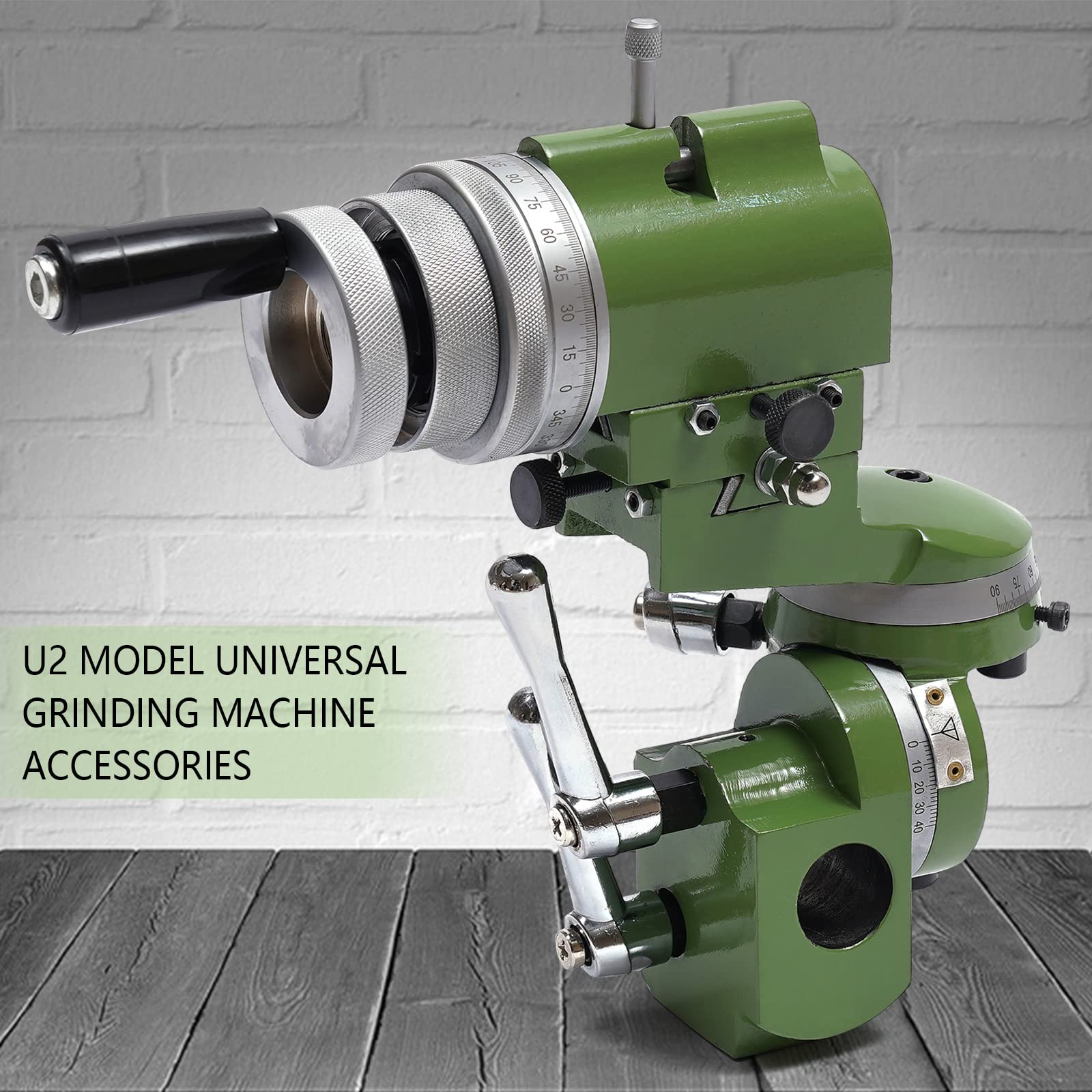 U2 Universal Cutter Grinder Machine - Precision Multi-Purpose Grinding Tool for Sharpening Milling Cutters (25mm Holder Assembly) | Ideal for Metalworking, Woodworking & DIY Projects
