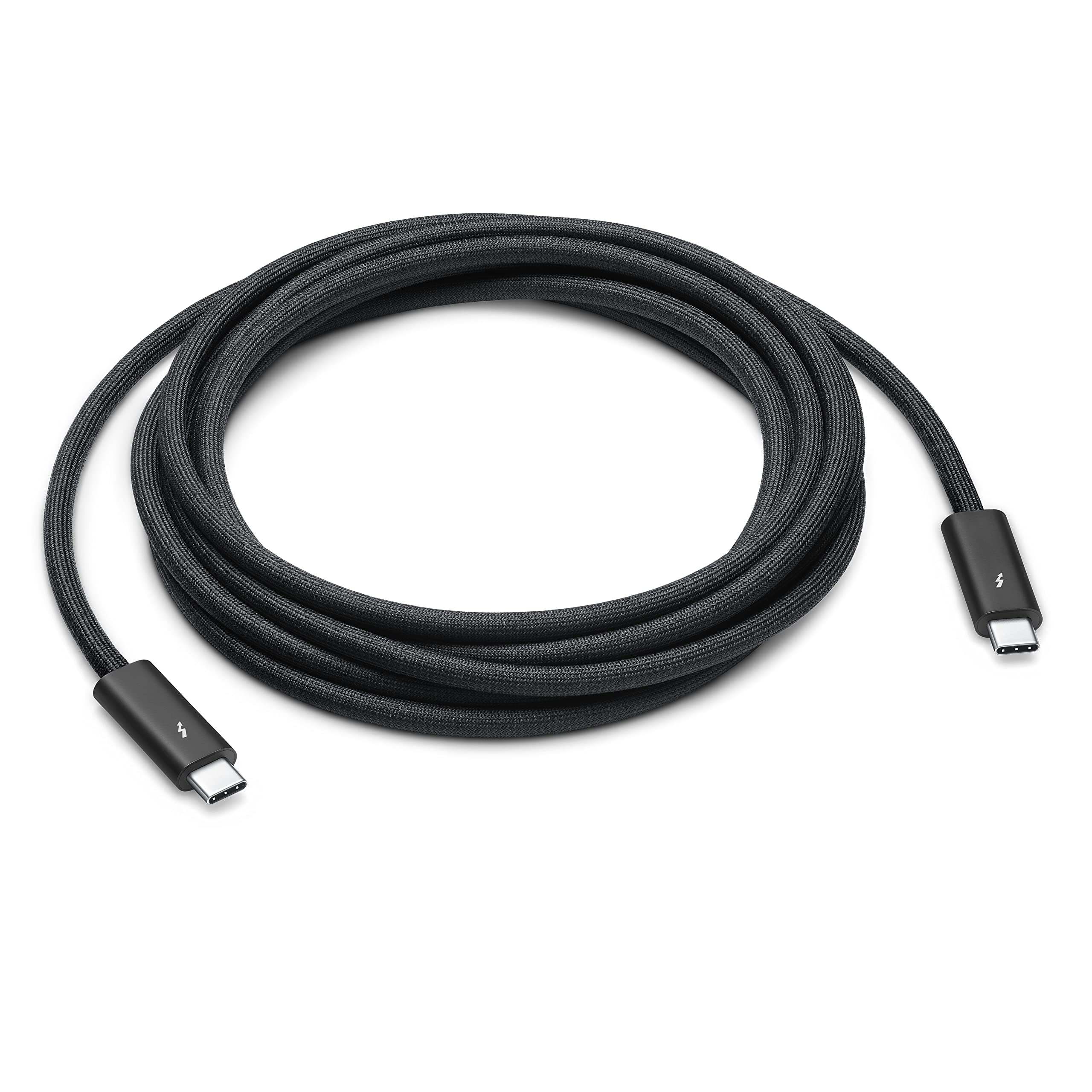 Apple Thunderbolt 4 (USB-C) Pro Cable 3m - High-Speed Data Transfer & Charging Cable for MacBook Pro, iPad Pro, and More - Perfect for Professional Work, Video Editing, and Fast Charging