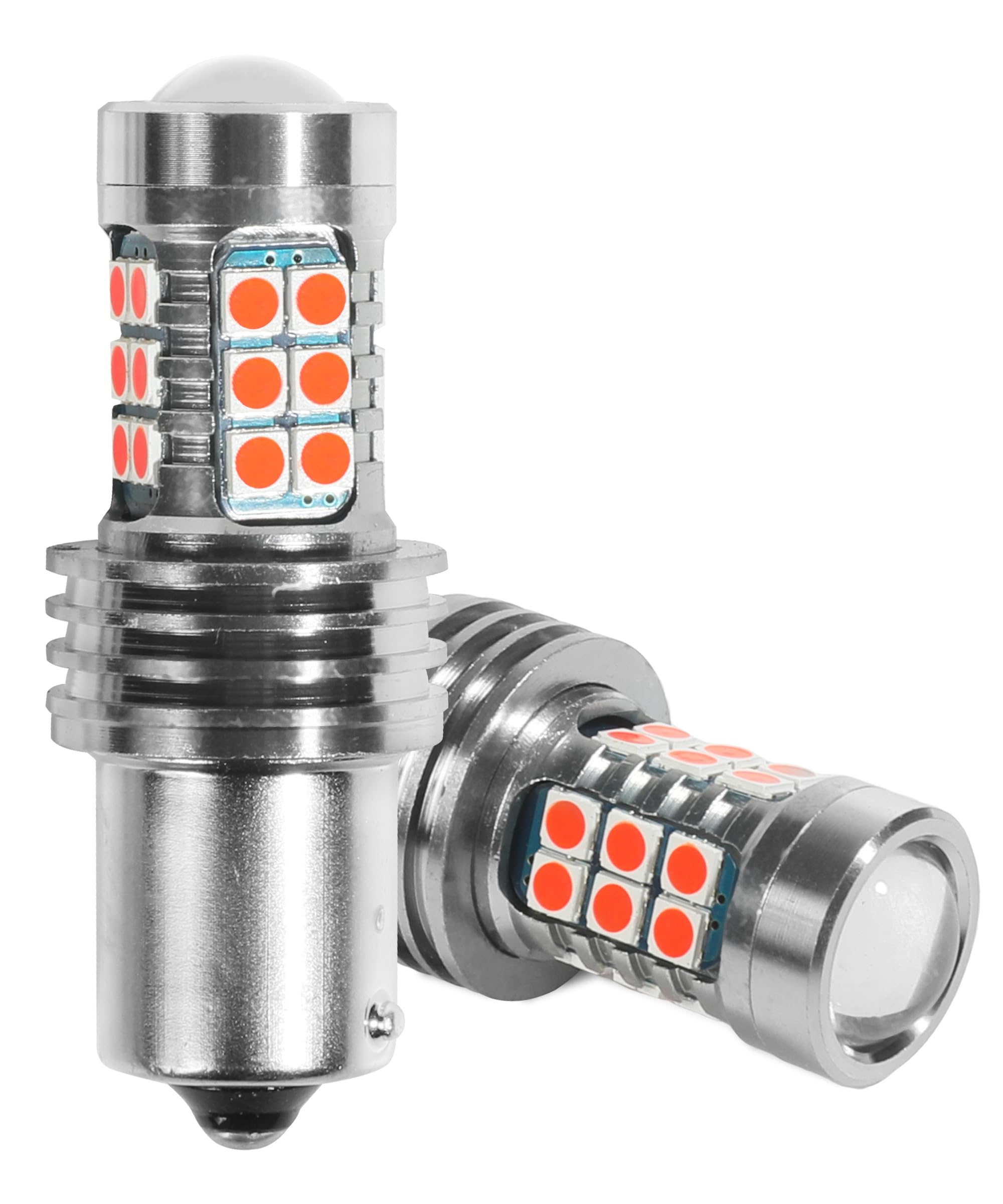 RACOONA Super Bright Red LED Brake Light Bulbs 1156 1157 T20/7443 3157/T25 - High Performance Replacement for Tail Lights & Brake Lights - Perfect for Night Driving & Enhanced Vehicle Safety