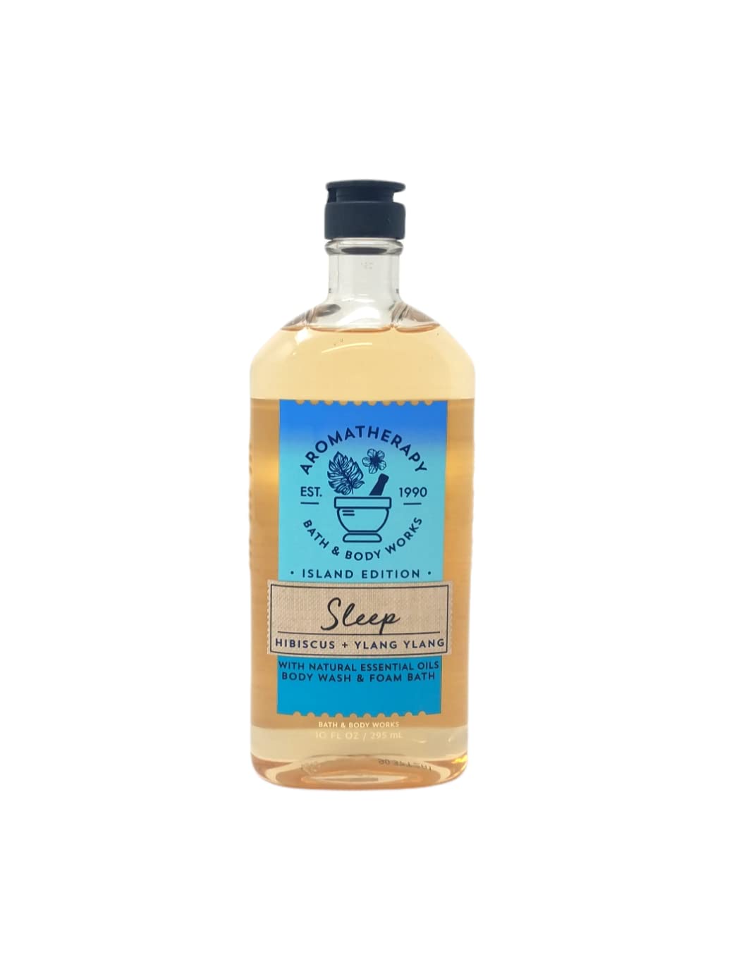 Aromatherapy Island Edition Sleep Hibiscus & Ylang Ylang Body Wash & Foam Bath - Relaxing Scent for Stress Relief & Better Sleep - Perfect for Spa Nights & Self-Care Rituals