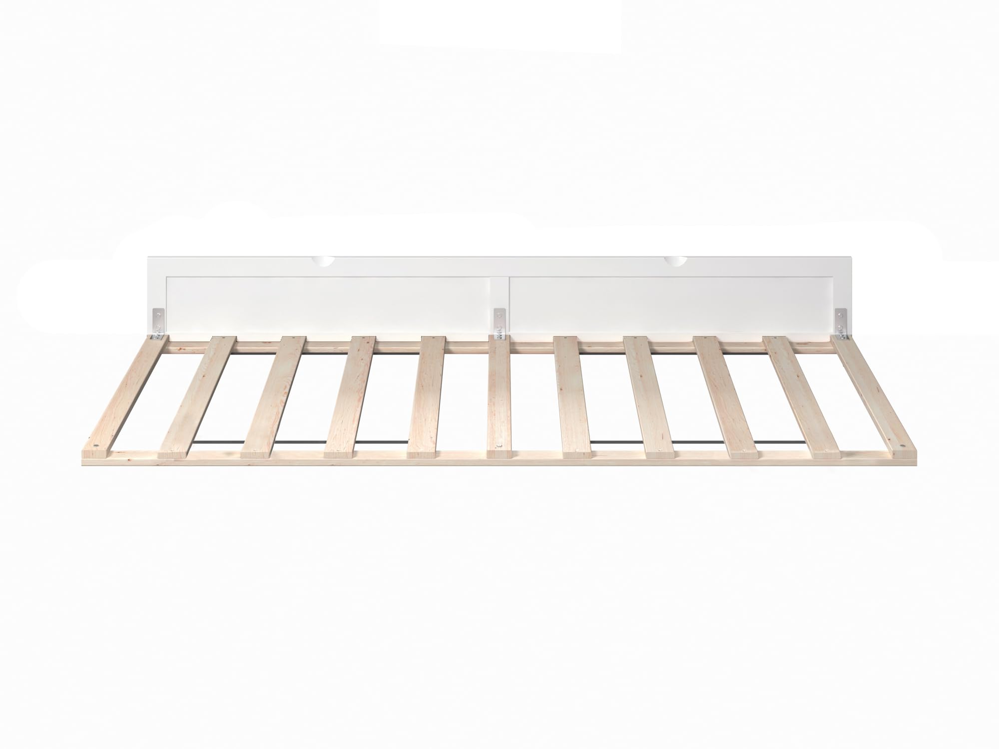 AFI White Twin Trundle Bed with Storage - Space-Saving Guest Bed & Kids Room Solution for Small Apartments